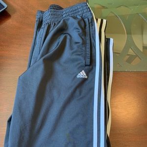 Adidas sweat pants button up